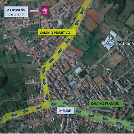 Сasa de vacaciones A Casina Do Castineiro, Melide